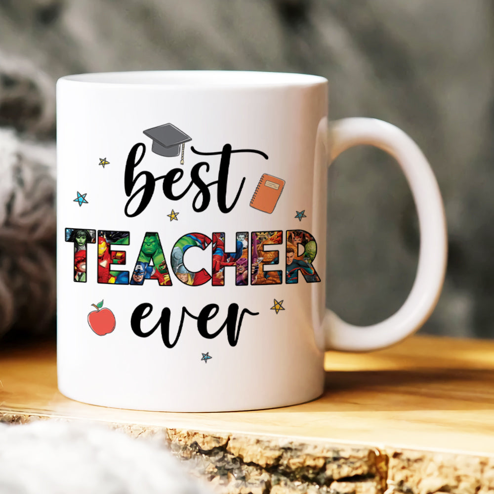 Personalized Magic Teacher Tumbler - Back to School Gift Coffee Mug PopCulturePrints