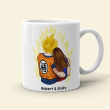Load image into Gallery viewer, Personalized Funny Couple Mug - Perfect Anime Fan Gift - Valentine&#39;s Day Gifts Coffee Mug PopCulturePrints
