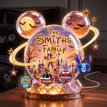 Load image into Gallery viewer, "Illuminate Your Halloween Spirit with Custom Touches!" - Fantastical World Acrylic Light Box - Personalized Halloween Gifts

