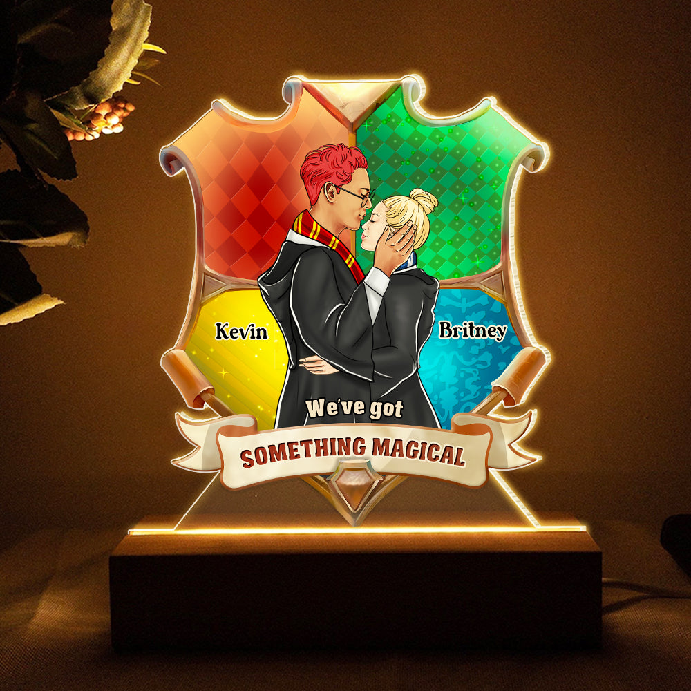 We've Got Something Magical - Personalized LED Light Led Night Light PopCulturePrints