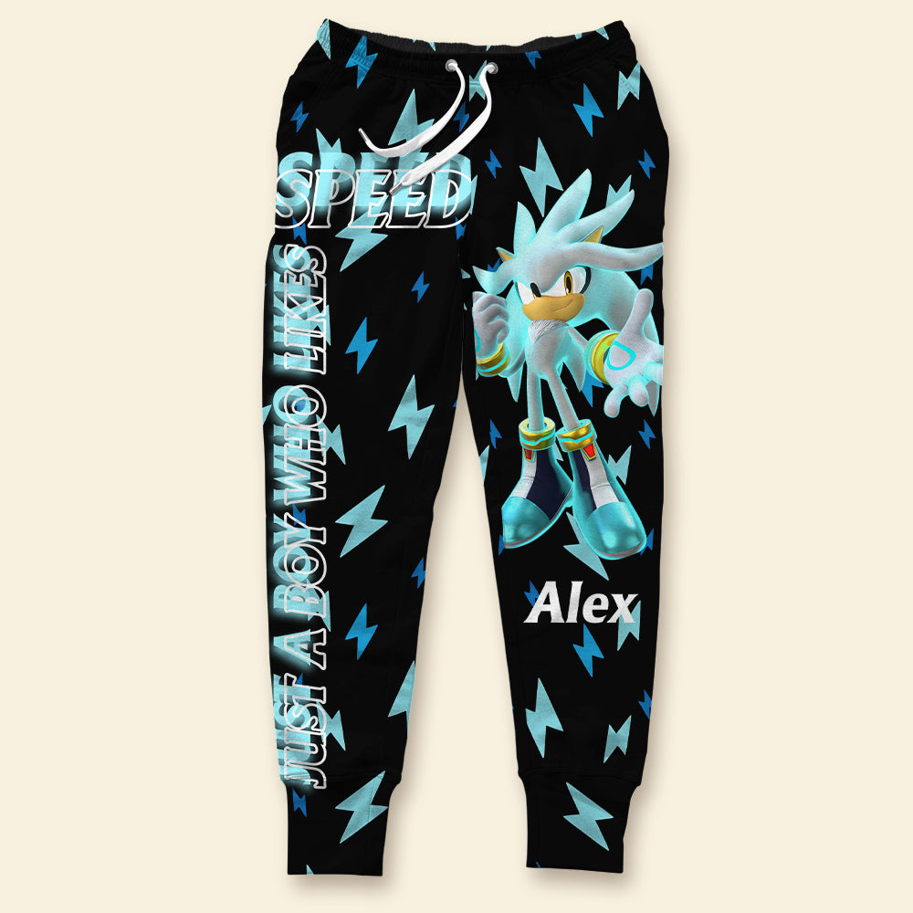 Personalized Cartoon Fan Sweatpants - Customizable Gift for Kids Shorts and Pants PopCulturePrints