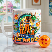 Load image into Gallery viewer, "Best Mom Ever" - Personalized Legend Warrior Mom Coffee Mug - Custom Gifts for Mom, Grandma, and Special Women Coffee Mug PopCulturePrints
