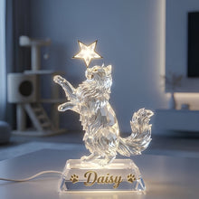 Load image into Gallery viewer, Illuminate Your Space with a Personalized Charming Cat Light Box - Perfect Gift for Cat Lovers Light Box PopCulturePrints
