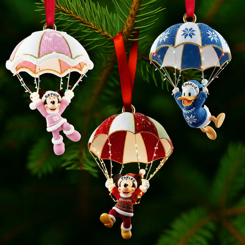 Adventure Awaits! Parachute Design Acrylic Ornament - Personalized Gifts for Movie Fans Ornament PopCulturePrints