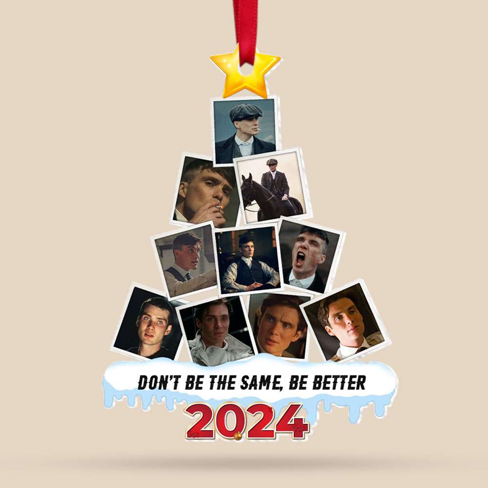 Personalized Christmas Ornament for TV Show Fans - Unique Photo Gift 2024 Ornament PopCulturePrints