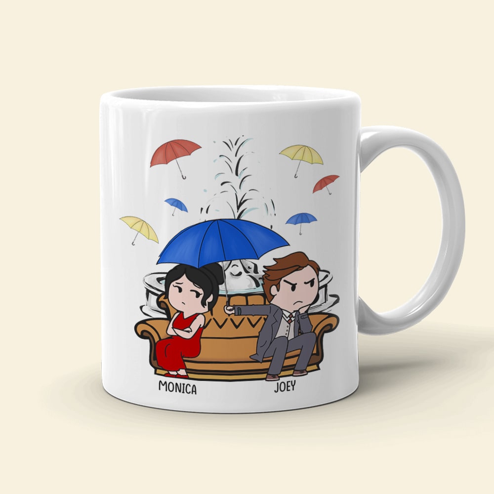 Personalized Cartoon Couple Coffee Mug - Perfect Valentine's Day Gifts for High Maintenance Love Coffee Mug PopCulturePrints