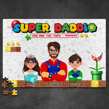 Load image into Gallery viewer, You&#39;re the Best Dad - Personalized Jigsaw Puzzle for Kids Jigsaw Puzzles PopCulturePrints
