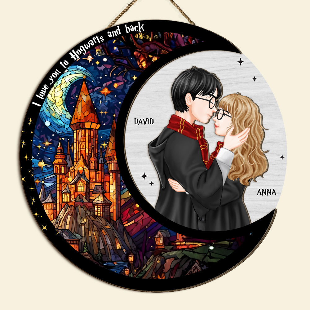 Personalized Harry Potter Themed Romantic Wall Art