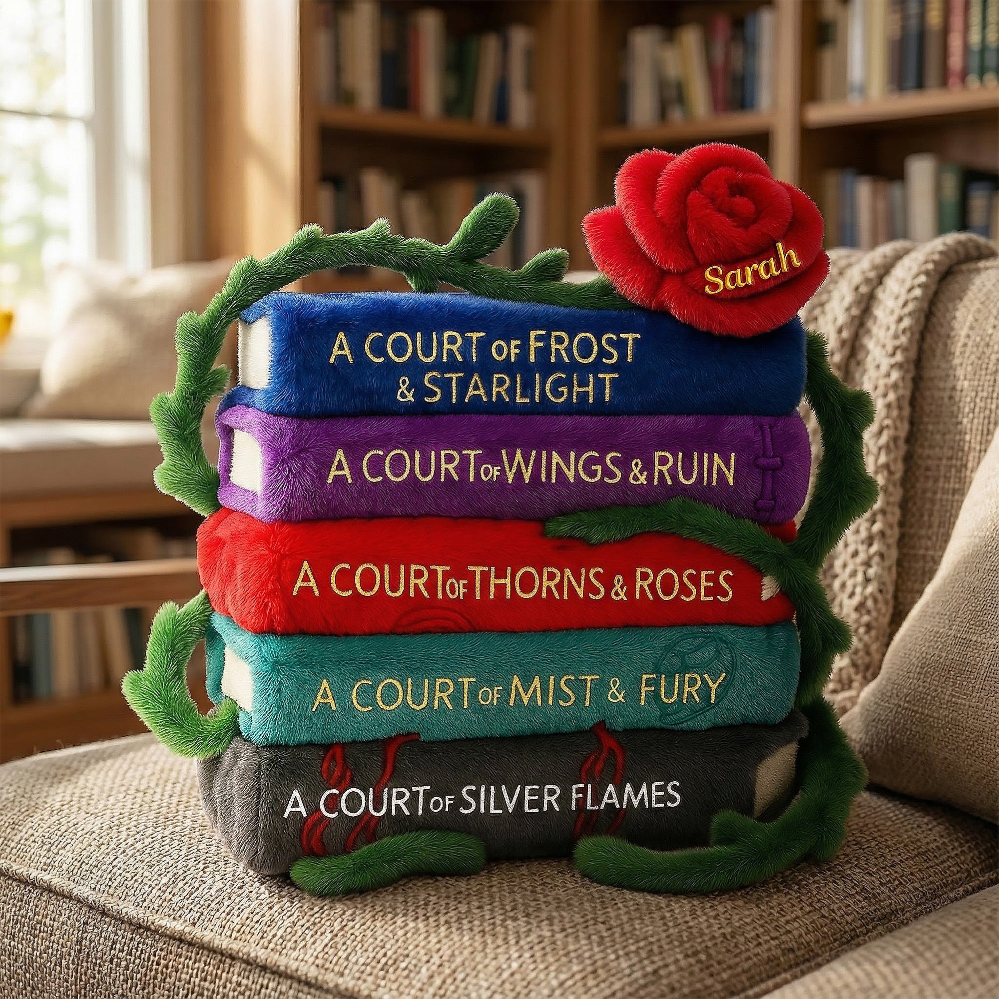 "A Gift for Every Book Lover - Custom Shaped Pillow for Personalized Comfort" Pillow PopCulturePrints
