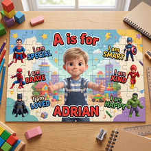 Load image into Gallery viewer, Celebrate Special Moments - Happy Memories Jigsaw Puzzle | Custom Photo Gift for Kids
