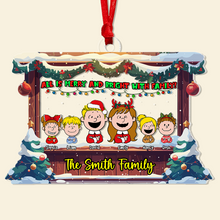 Load image into Gallery viewer, Custom Family Christmas Acrylic Ornament
