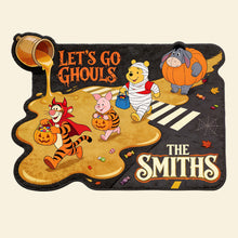Load image into Gallery viewer, Let's Go Ghouls Custom Shaped Doormat - Personalized Gifts for Halloween Lovers Doormat PopCulturePrints
