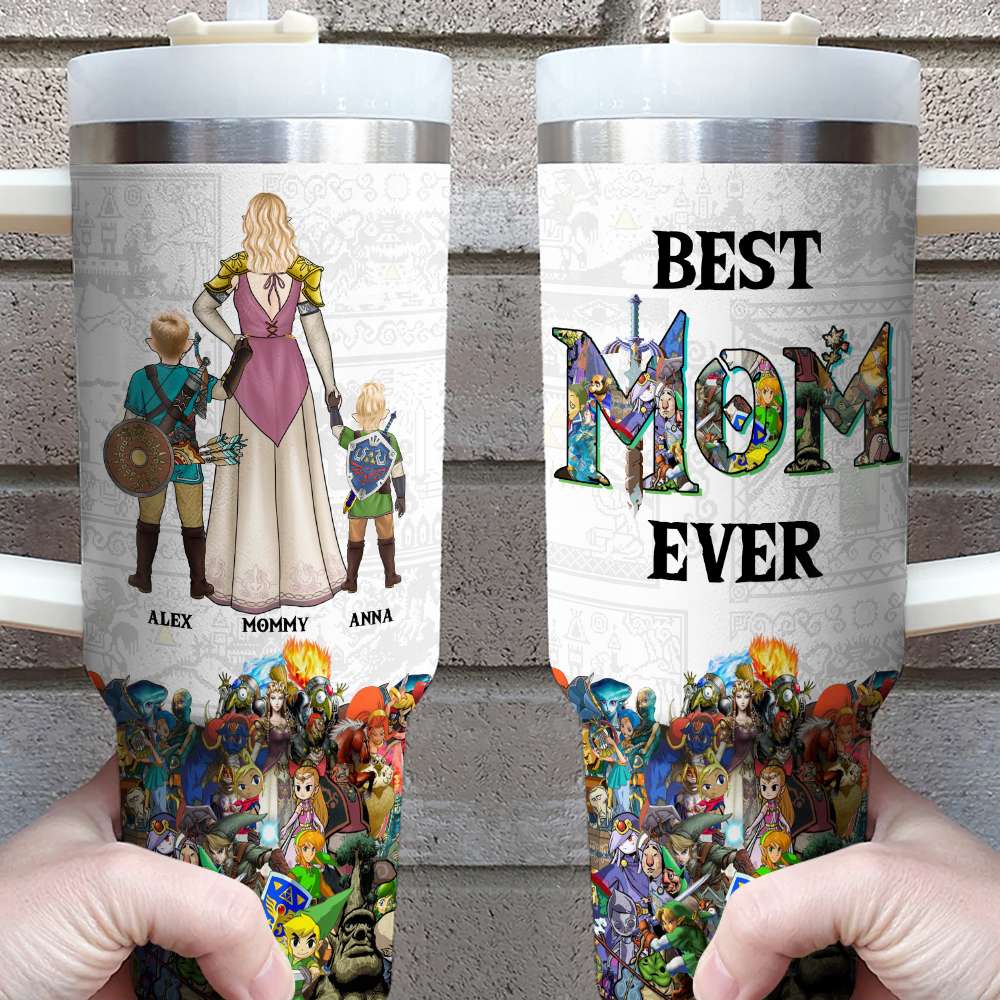 Personalized Fantasy Adventure Mom Tumbler Tumbler Cup PopCulturePrints