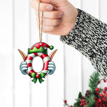 Load image into Gallery viewer, Christmas Movie-Themed Alphabet Ornaments Ornament PopCulturePrints
