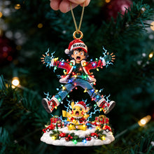 Load image into Gallery viewer, Light Up Your Holidays with Lightning Rod - Personalized Acrylic Ornament
