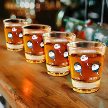 Load image into Gallery viewer, Thank You For Not Shooting Blanks - Personalized Shot Glass for Dad Shot Glass PopCulturePrints
