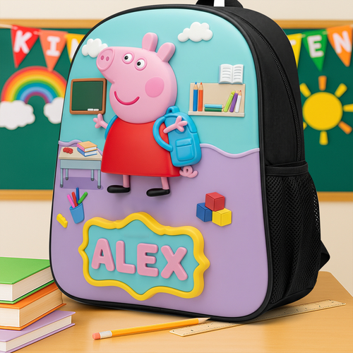Welcome to My Nightmare - Personalized Horror Character Door Cover Backpack PopCulturePrints