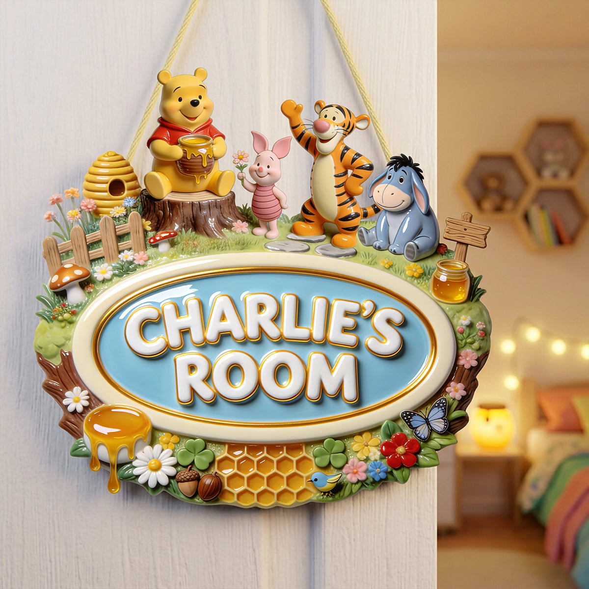 Sweet Little Space Acrylic Sign - Personalized Gifts For Kids 01PGTA130726 Acrylic Sign PopCulturePrints