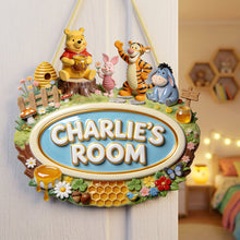 Load image into Gallery viewer, Sweet Little Space Acrylic Sign - Personalized Gifts For Kids 01PGTA130726 Acrylic Sign PopCulturePrints
