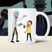Load image into Gallery viewer, Witty Cartoon Science Mug for Pop Culture Fans Coffee Mug PopCulturePrints
