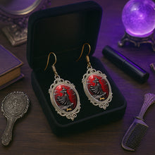 Load image into Gallery viewer, Embrace Your Inner Magic - Mystic Witch Moon Earrings - Personalized Gifts for Witch Lovers Earrings PopCulturePrints
