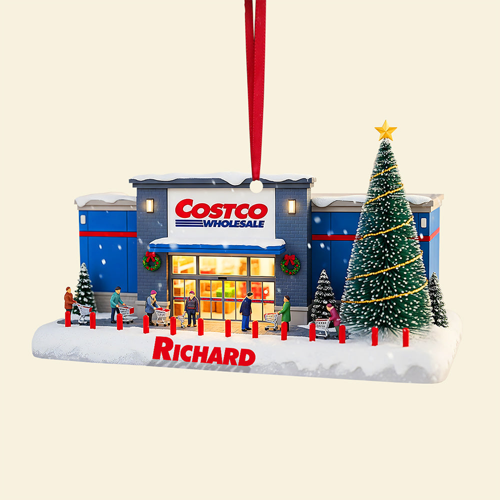 Bring Joy Home - Personalized Supermarket Ornament - Unique Gift for Family and Friends Ornament PopCulturePrints