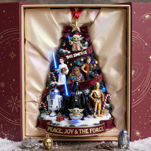 Load image into Gallery viewer, Cosmic Christmas Acrylic Ornament - Personalize Gifts For Family 03tota140826 Ornament PopCulturePrints
