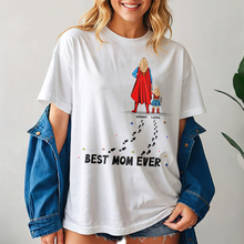 Load image into Gallery viewer, &quot;Forever in Our Hearts - Personalized Gift for Mom Shirt, Best Mom Ever&quot; Shirts PopCulturePrints
