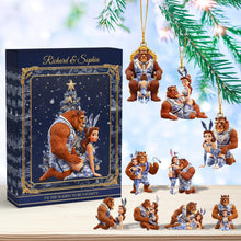 Load image into Gallery viewer, Naughty Couple Acrylic Blind Box - A Fun Personalized Gift for Couples Advent Calendar PopCulturePrints
