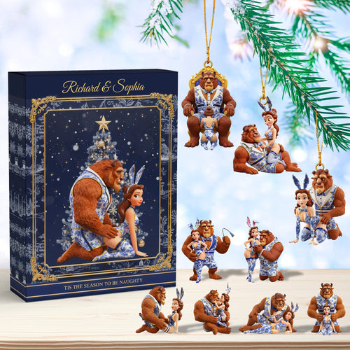 Naughty Couple Acrylic Blind Box - A Fun Personalized Gift for Couples Advent Calendar PopCulturePrints