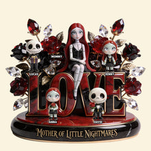 Load image into Gallery viewer, "Love is Eternal" - Customized Love Mom Forever Acrylic Plaque - Personalized Gift for Mom, Grandma, and More Shaped Plaques PopCulturePrints
