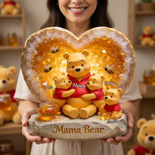 Load image into Gallery viewer, "A Loving Reminder of Family Bond", Personalized Cuddle Time Acrylic Plaque - Perfect Gifts for Mom, Grandma &amp; More Shaped Plaques PopCulturePrints
