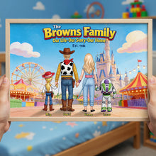 Load image into Gallery viewer, Family Adventure Canvas - A Personalized Journey for Your Loved Ones

