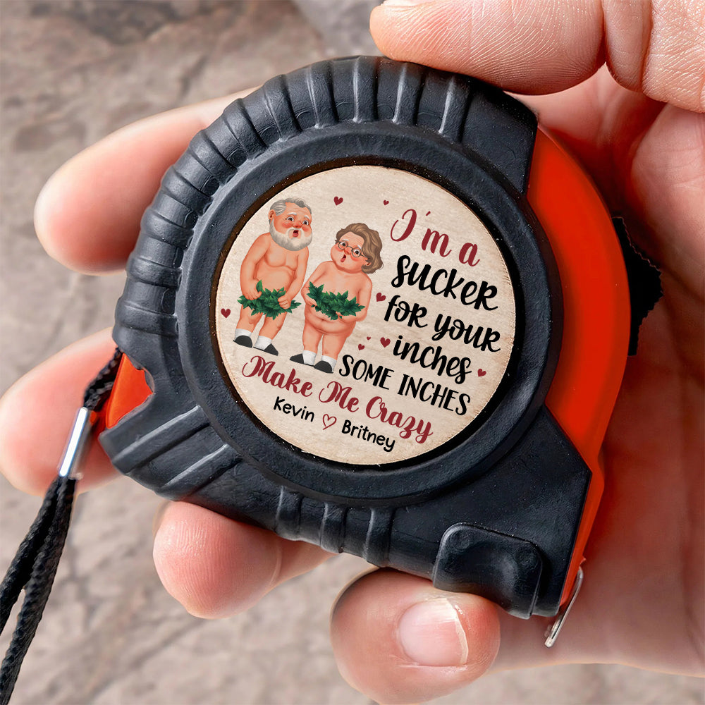 Personalized Couple's Tape Measure - Make Me Crazy Tape Measures PopCulturePrints