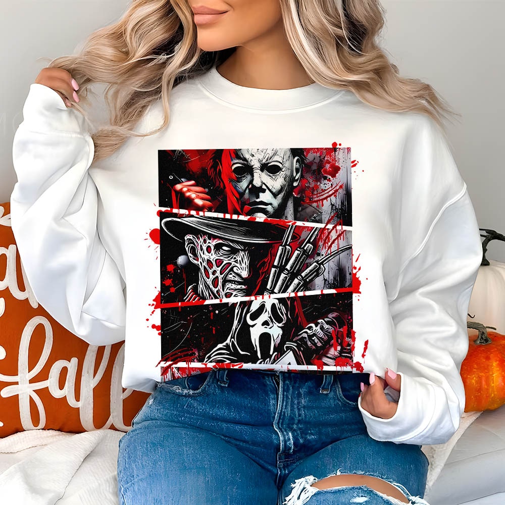 Ultimate Horror Icons Halloween Shirt For Fans