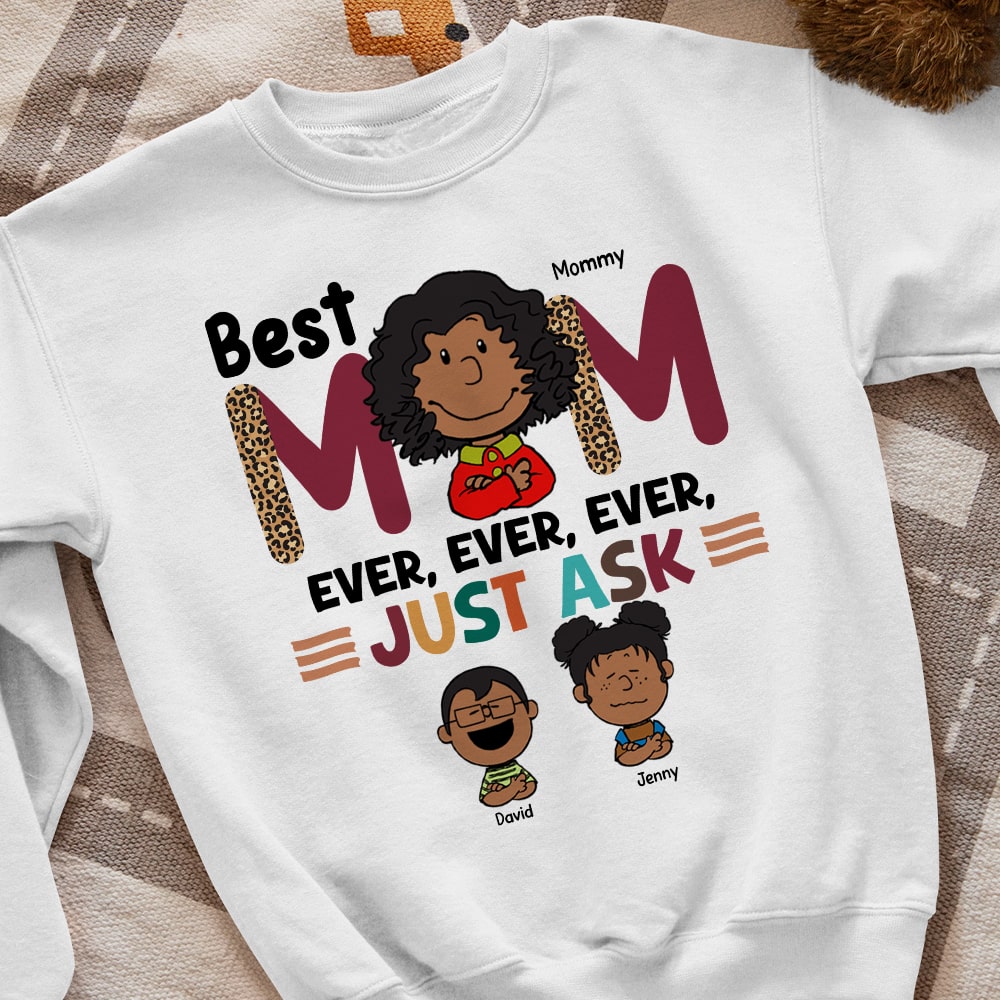 Best Mom Ever Personalized Shirt Shirts PopCulturePrints