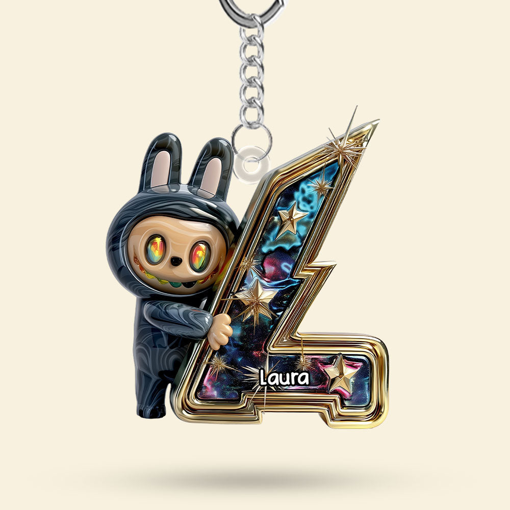 Unlock Joy with Custom Monster Fans Keychain - A Personalized Gift for Everyone! Keychains PopCulturePrints