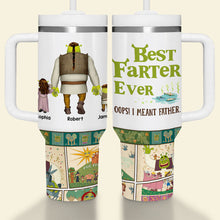 Load image into Gallery viewer, Personalized Funny Dad Tumbler - Best Farter Ever Tumbler Cup PopCulturePrints
