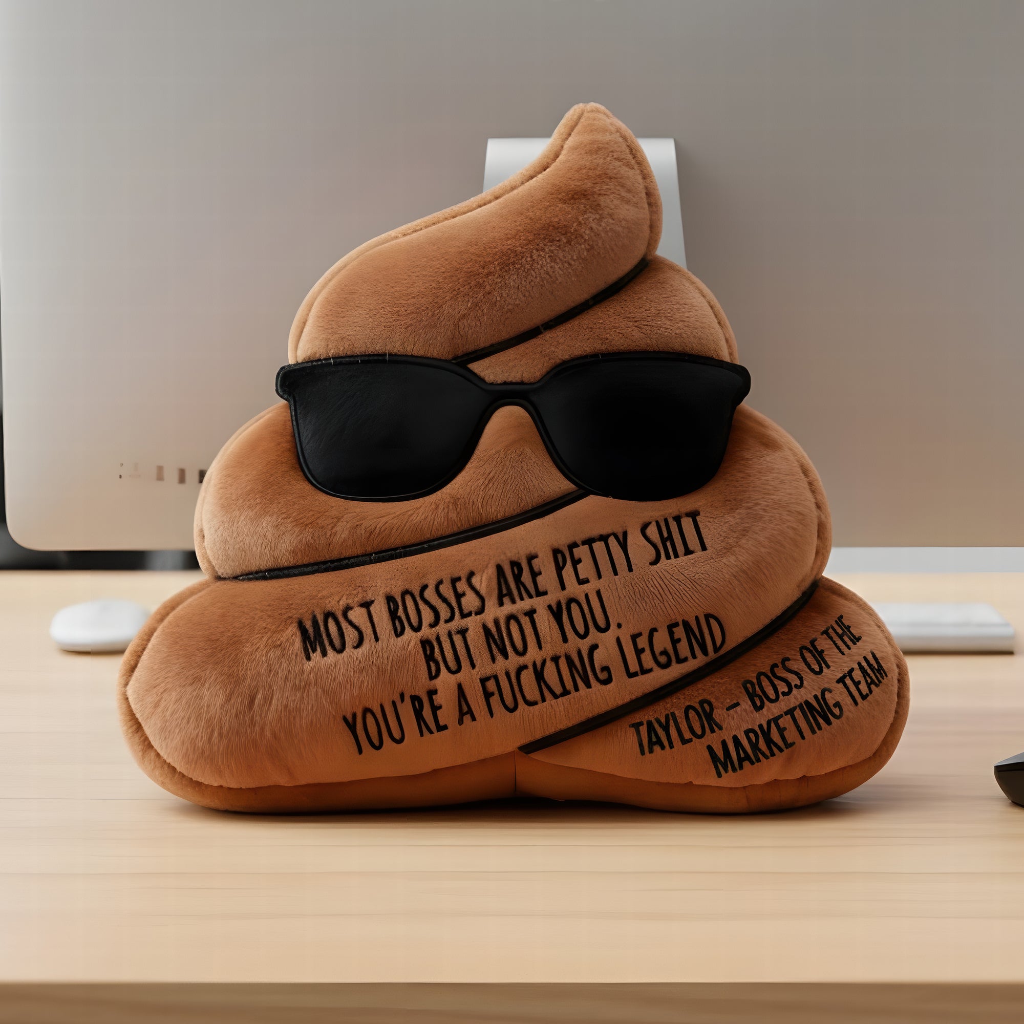 Most Bosses Are Petty Shit, But Not You - Custom Shape Pillow for Your Legend Boss Pillow PopCulturePrints