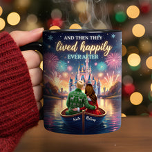 Load image into Gallery viewer, And Then They Lived Happily - Personalized Couple Mug for Special Memories Coffee Mug PopCulturePrints
