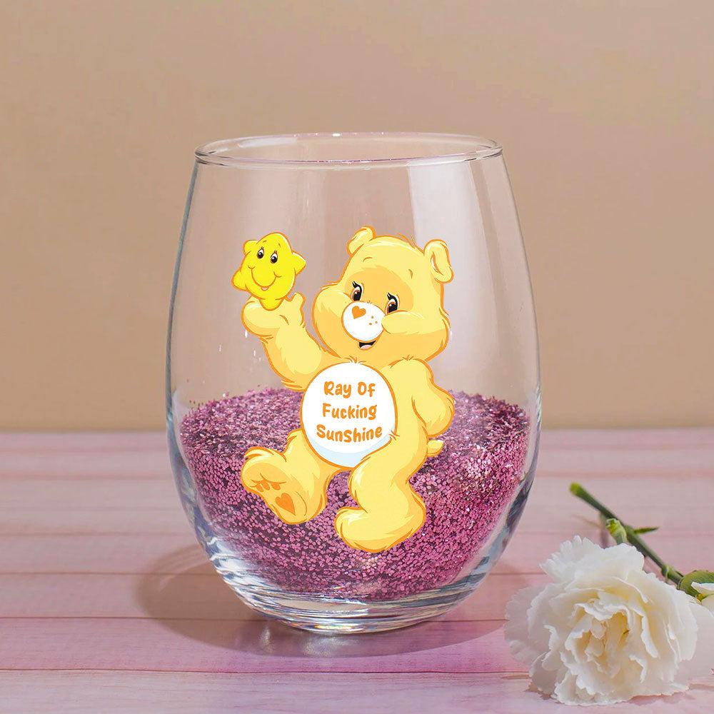 Personalized Gifts For Movie Lover Glass Egg Cup Cute Bears 03HUTI231124 Glass Egg Cup PopCulturePrints