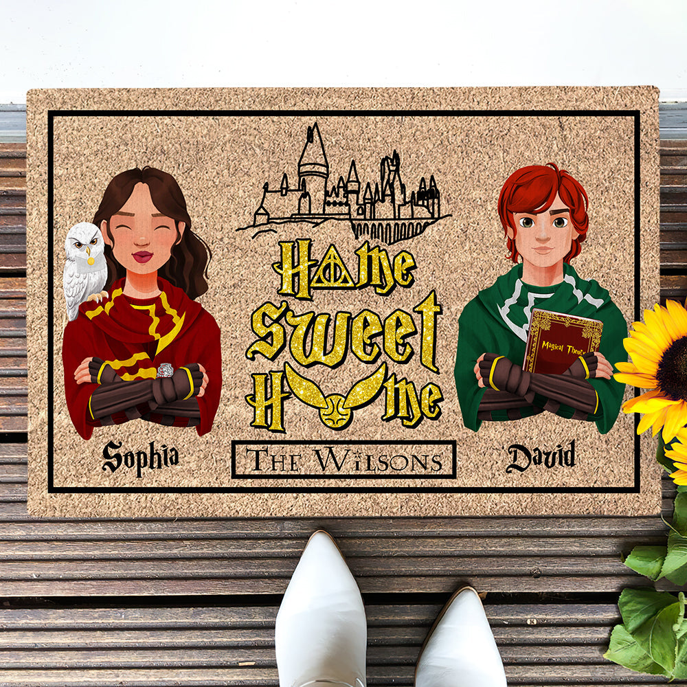 Personalized Wizarding World Welcome Mat