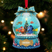 Load image into Gallery viewer, “Bring Cheer to Your Tree!” - Personalized Adorable Christmas Ornament for Movie Lovers Ornament PopCulturePrints
