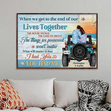 Load image into Gallery viewer, Custom Couple Canvas Art - Romantic Sunset Adventure Gift | Valentine's Day Gifts Poster &amp; Canvas PopCulturePrints

