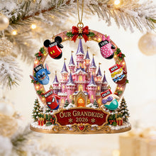 Load image into Gallery viewer, “Our Grandkids - A Magical Memory” - Personalized Acrylic Ornament - Perfect Gift for Grandparents, Family, or Friends
