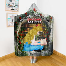 Load image into Gallery viewer, Cozy Personalized Book Lover Blanket Hoodie
