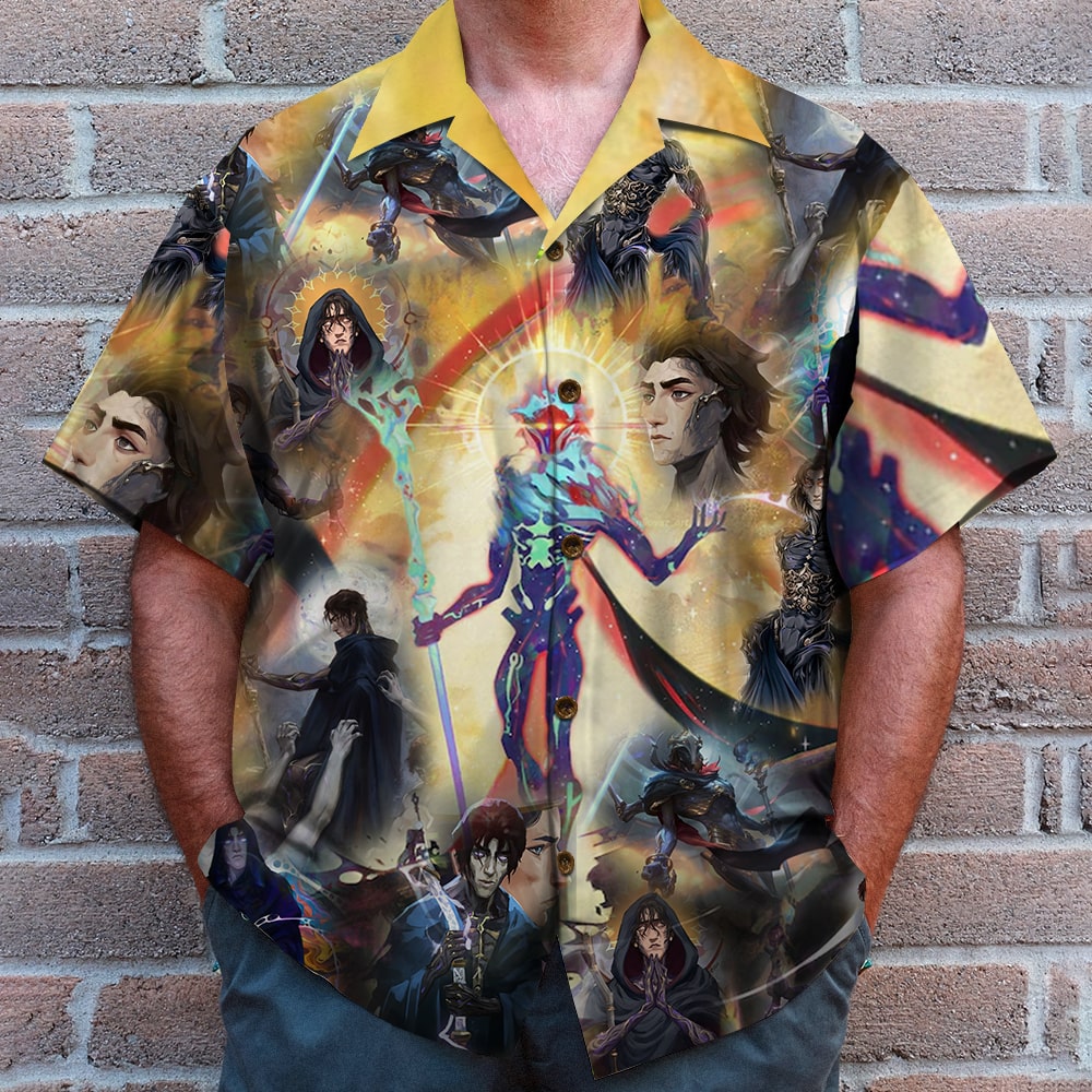 Arcane Inspired Hawaiian Shirt - Unique Design for Fans Hawaiian Shirts PopCulturePrints