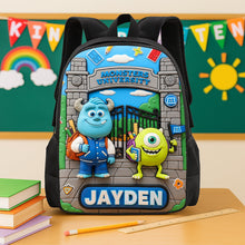 Load image into Gallery viewer, Be Cool and Stylish: Personalized Cute Little Kids School Bag - Perfect Gift for School Goers Backpack PopCulturePrints
