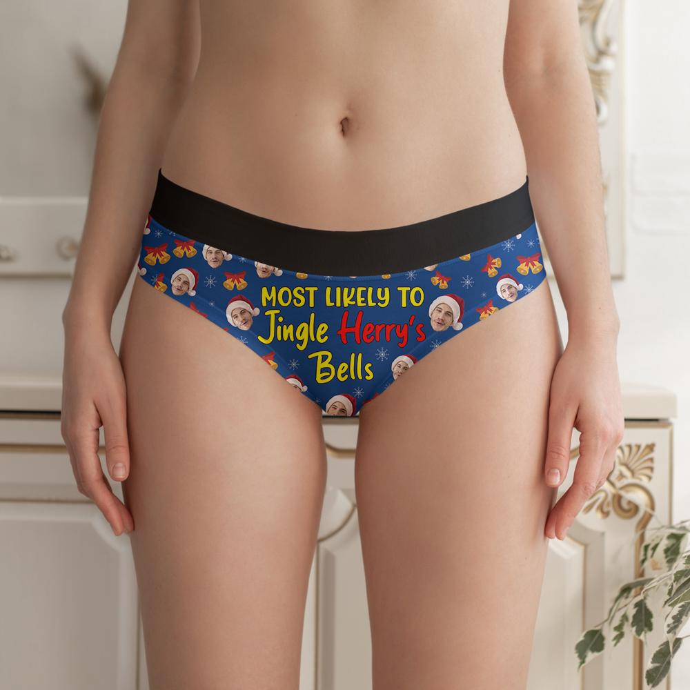 Custom Photo Christmas Men's Boxers and Women's Briefs