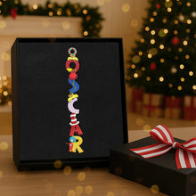 Load image into Gallery viewer, &quot;Celebrate Creativity!&quot; Personalized Teacher Alphabet Name Acrylic Ornament - Custom Gift for Teachers, Students, and Gift-Givers Ornament PopCulturePrints
